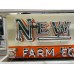 New New Idea Farm Equipment Painted Sign with Triple Stroke Neon 72"W x 24"H 